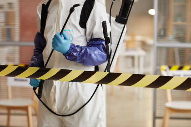 Professional Blood Cleanup technician working in Valparaiso, IN